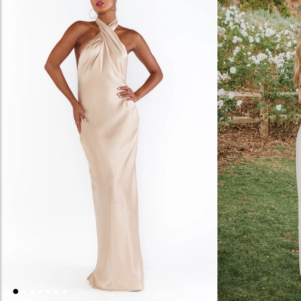 Show Me Your Mumu Jasmine Halter Maxi Dress